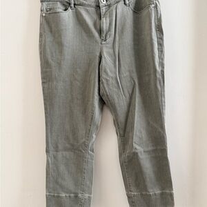 J. Jill Gray Ankle & Cropped Jeans